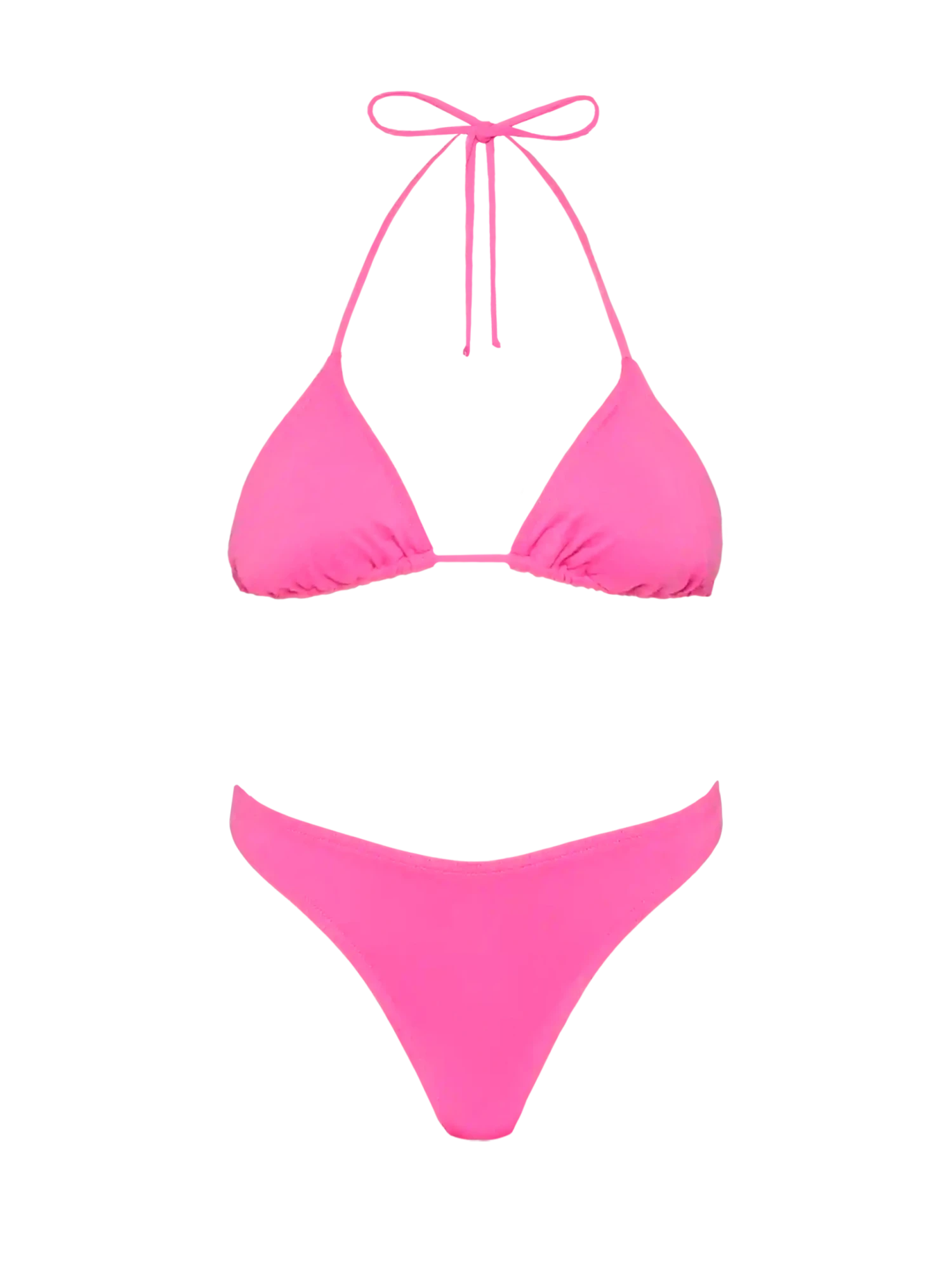 MC2 Saint Barth Leah Naomi Fuchsia Bikini With Triangle Top And Cheeky Briefs 3 MC2 Saint Barth Leah Naomi Fuchsia Bikini With Triangle Top And Cheeky Briefs