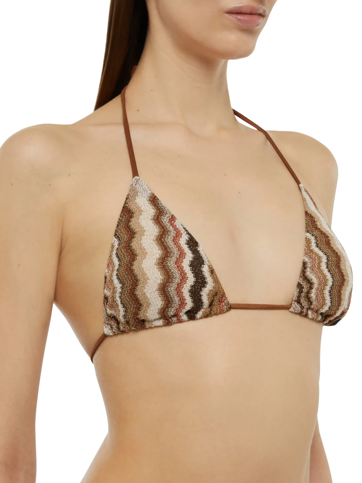MC2 Saint Barth Raschel Knit Classic Bikini Leah Virgo With Wave Pattern 7 MC2 Saint Barth Raschel Knit Classic Bikini Leah Virgo With Wave Pattern - Image 5