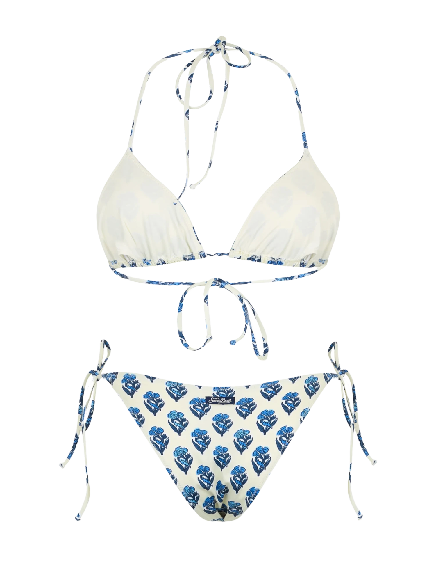 MC2 Saint Barth Woman Jaipur Flower Triangle Bikini Leah Virgo 5 MC2 Saint Barth Woman Jaipur Flower Triangle Bikini Leah Virgo - Image 3