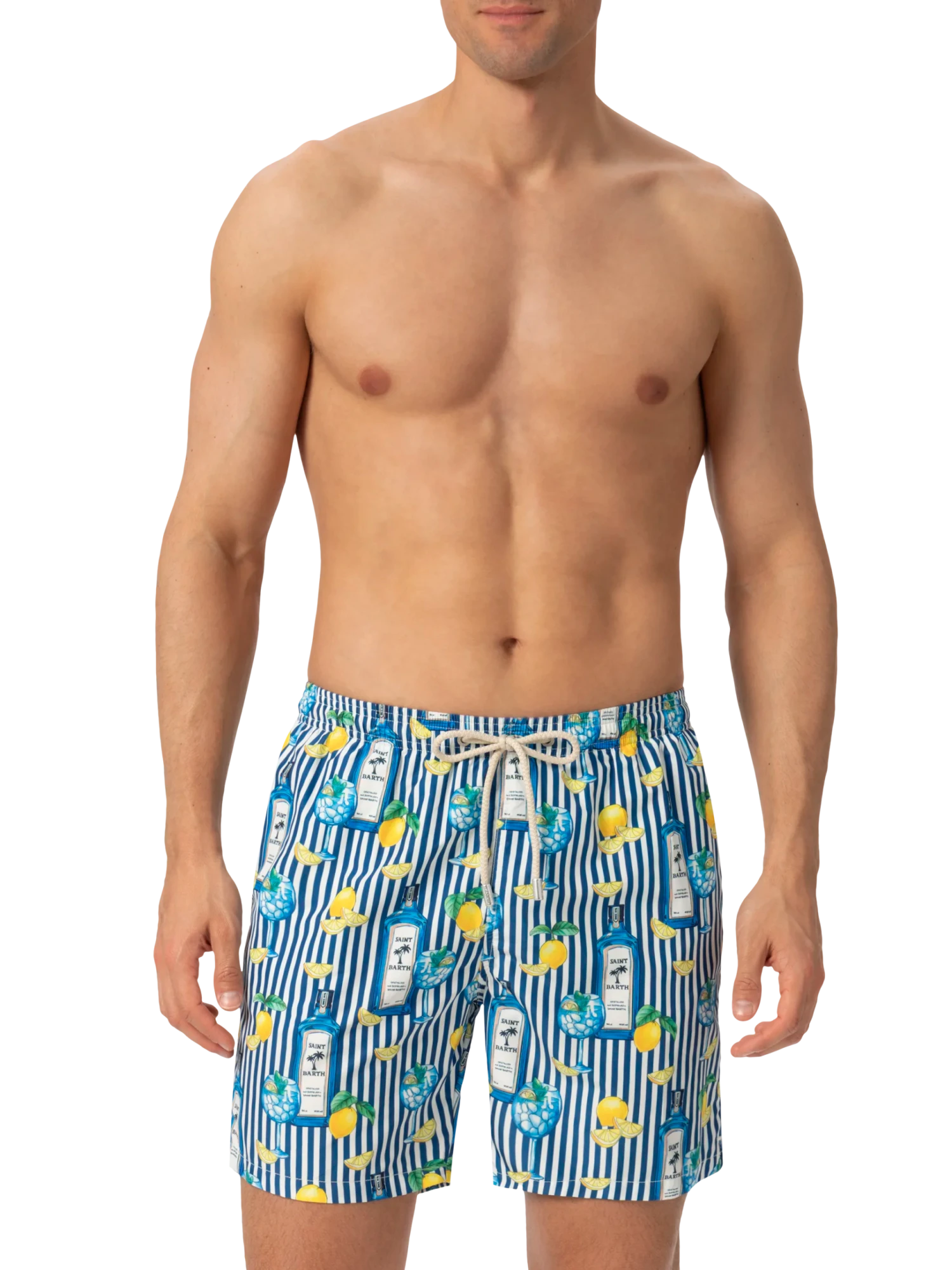 MC2 Saint Barth Lightweight Fabric Swim-shorts Lighting With Gin Tonic Print 5 MC2 Saint Barth Lightweight Fabric Swim-shorts Lighting With Gin Tonic Print - Image 3