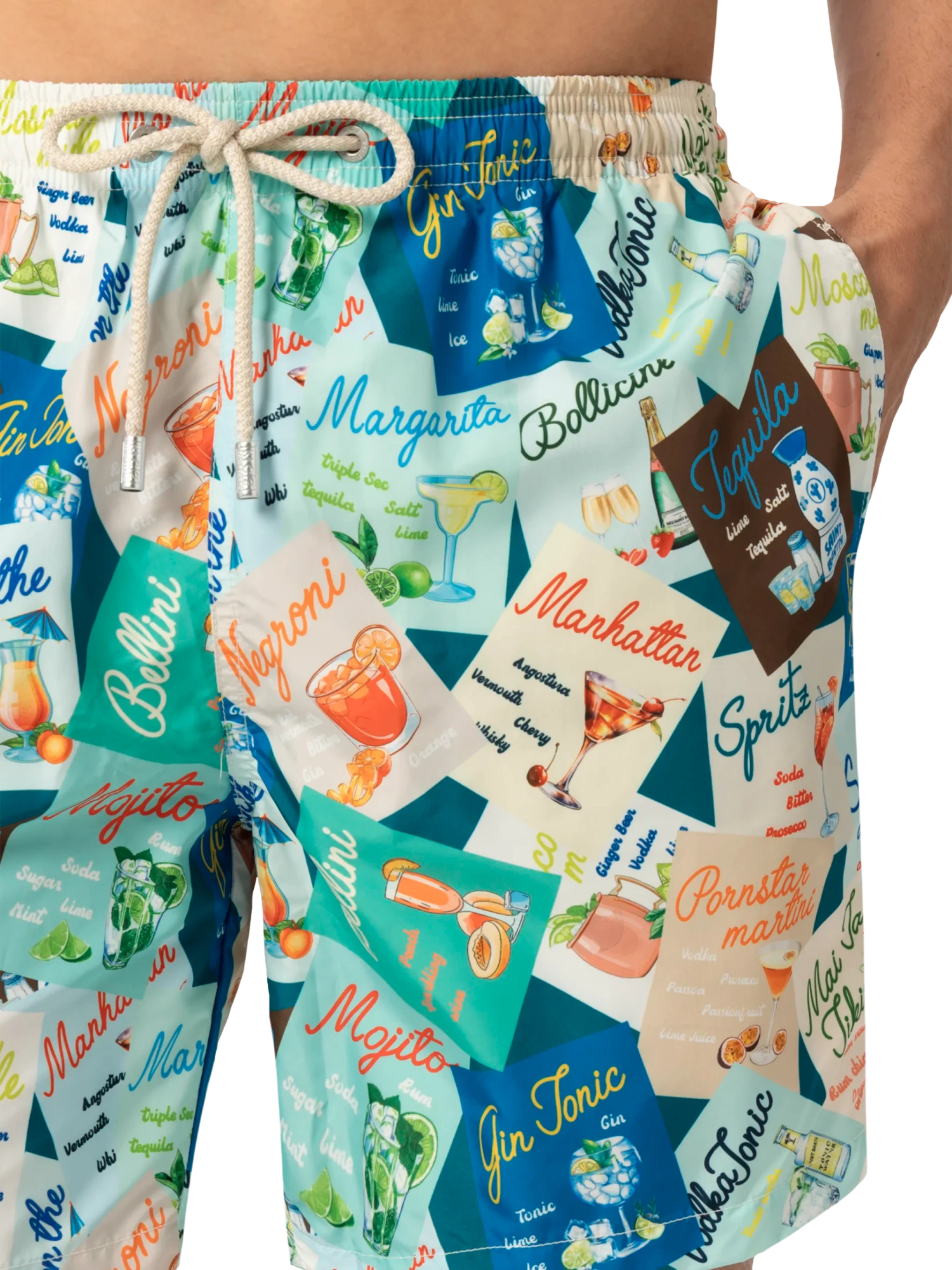 MC2 Saint Barth Lightweight Fabric Swim-shorts Lighting With Cocktail Print 7 MC2 Saint Barth Lightweight Fabric Swim-shorts Lighting With Cocktail Print - Image 5