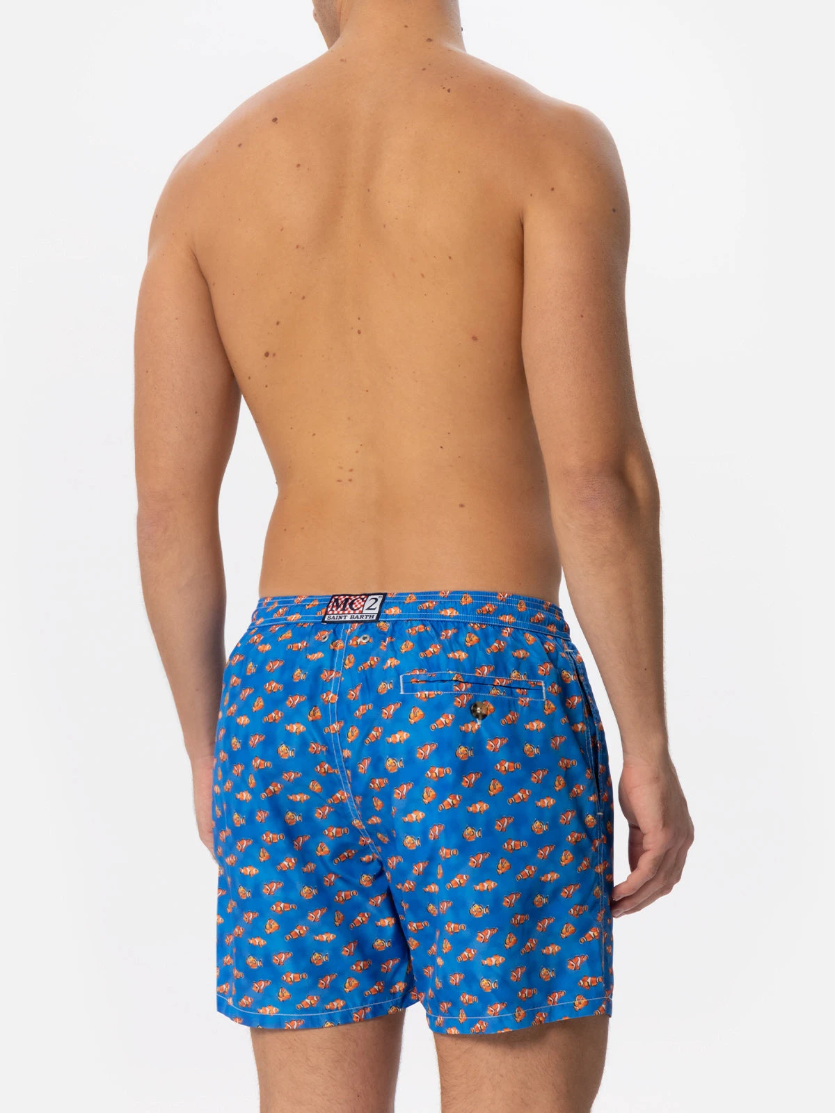 MC2 Saint Barth Man Light Fabric Swim Shorts With Clownfish Print 7 MC2 Saint Barth Man Light Fabric Swim Shorts With Clownfish Print - Image 5