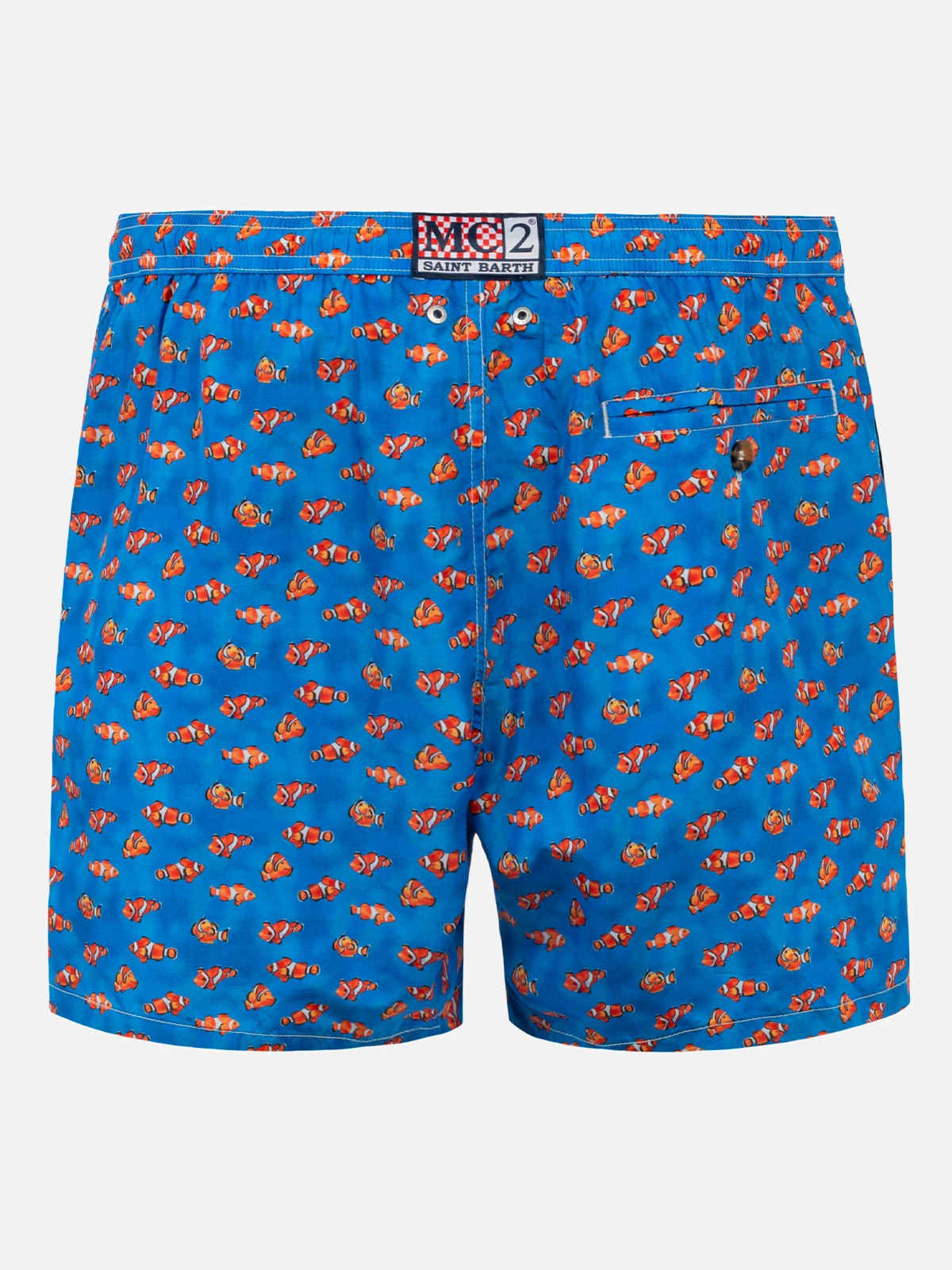 MC2 Saint Barth Man Light Fabric Swim Shorts With Clownfish Print 4 MC2 Saint Barth Man Light Fabric Swim Shorts With Clownfish Print - Image 2