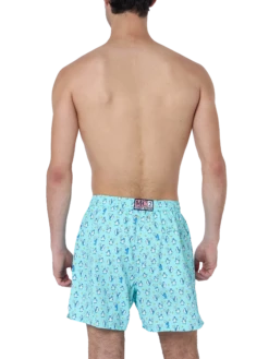 MC2 Saint Barth Man Lightweight Fabric Swim-shorts Lighting Micro Fantasy With Penguins Print 9 MC2 Saint Barth Man Lightweight Fabric Swim-shorts Lighting Micro Fantasy With Penguins Print -MC2 Saint Barth Store UID LIG000300819F MAN SWIMSHORT VERDEACQUA 20240903143500 4