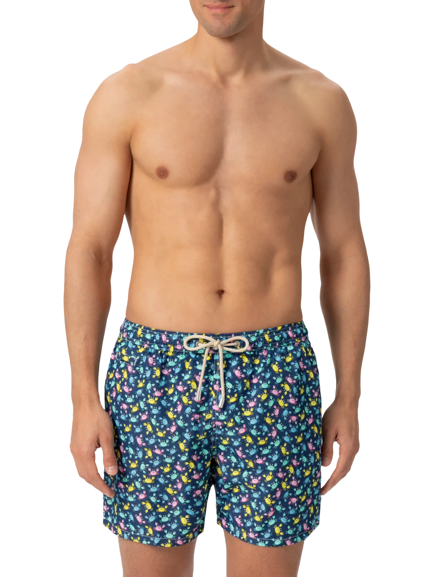 MC2 Saint Barth Lightweight Fabric Swim Shorts Lighting With Crabsprint 5 MC2 Saint Barth Lightweight Fabric Swim Shorts Lighting With Crabsprint - Image 3