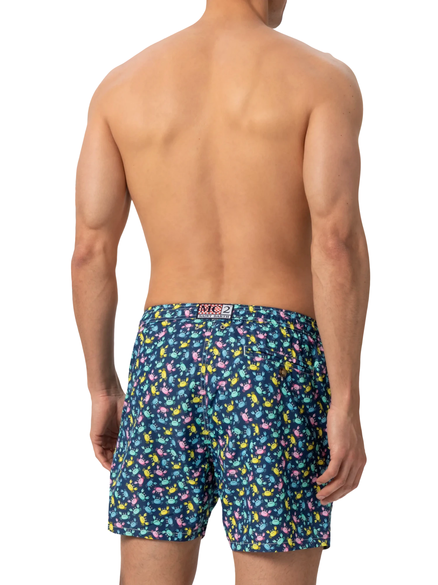 MC2 Saint Barth Lightweight Fabric Swim Shorts Lighting With Crabsprint 6 MC2 Saint Barth Lightweight Fabric Swim Shorts Lighting With Crabsprint - Image 4