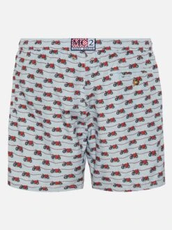 Alternative view of MC2 Saint Barth Lightweight Fabric Swim Shorts Lighting With Ducati Print | DUCATI MOTOR SPECIAL EDITION