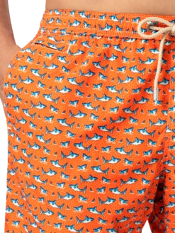 MC2 Saint Barth Lightweight Fabric Swim Shorts Lighting With Micro Shark Print 12 MC2 Saint Barth Lightweight Fabric Swim Shorts Lighting With Micro Shark Print -MC2 Saint Barth Store UID LIG000302684H MAN SWIMSHORT ORANGE MARINELIFE 20250418133500 05