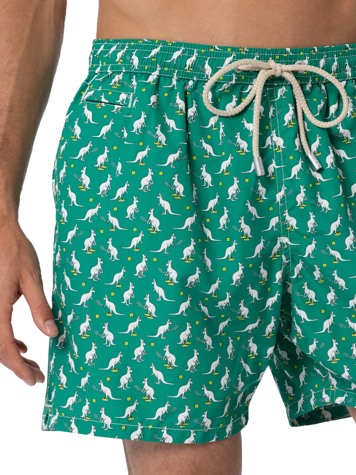 MC2 Saint Barth Man Lightweight Fabric Swim-shorts Lighting Micro Fantasy With Australian Brand Logo Print | AUSTRALIAN BRAND SPECIAL EDITION 5 MC2 Saint Barth Man Lightweight Fabric Swim-shorts Lighting Micro Fantasy With Australian Brand Logo Print | AUSTRALIAN BRAND SPECIAL EDITION - Image 3