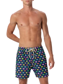 MC2 Saint Barth Man Lightweight Fabric Swim-shorts Lighting Micro Fantasy With Clownfishes Print 8 MC2 Saint Barth Man Lightweight Fabric Swim-shorts Lighting Micro Fantasy With Clownfishes Print -MC2 Saint Barth Store UID LIG000302949F MAN SWIMSHORT BLUE NAVY 01