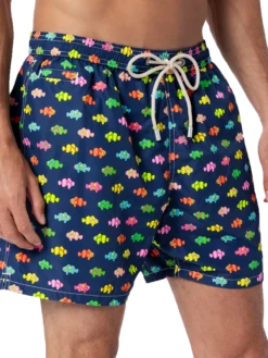 MC2 Saint Barth Man Lightweight Fabric Swim-shorts Lighting Micro Fantasy With Clownfishes Print 9 MC2 Saint Barth Man Lightweight Fabric Swim-shorts Lighting Micro Fantasy With Clownfishes Print -MC2 Saint Barth Store UID LIG000302949F MAN SWIMSHORT BLUE NAVY 04