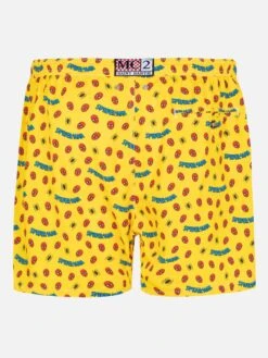 Alternative view of MC2 Saint Barth Lightweight Fabric Swim Shorts Lighting With Spiderman Print | MARVEL SPECIAL EDITION