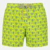 MC2 Saint Barth Man Lightweight Fabric Swim-shorts Lighting Micro Fantasy With Gym And Gin Print 1 MC2 Saint Barth Man Lightweight Fabric Swim-shorts Lighting Micro Fantasy With Gym And Gin Print -MC2 Saint Barth Store UID LIG000303688F MAN SWIMSHORT YELLOW 2