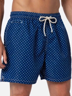 MC2 Saint Barth Man Lightweight Fabric Swim-shorts Lighting Micro Fantasy With Polka Dots Print -MC2 Saint Barth Store UID LIG000304082F MAN SWIMSHORT BLUE 02 f47796e0 b858 45a0 8d4d 02bf029e65b3