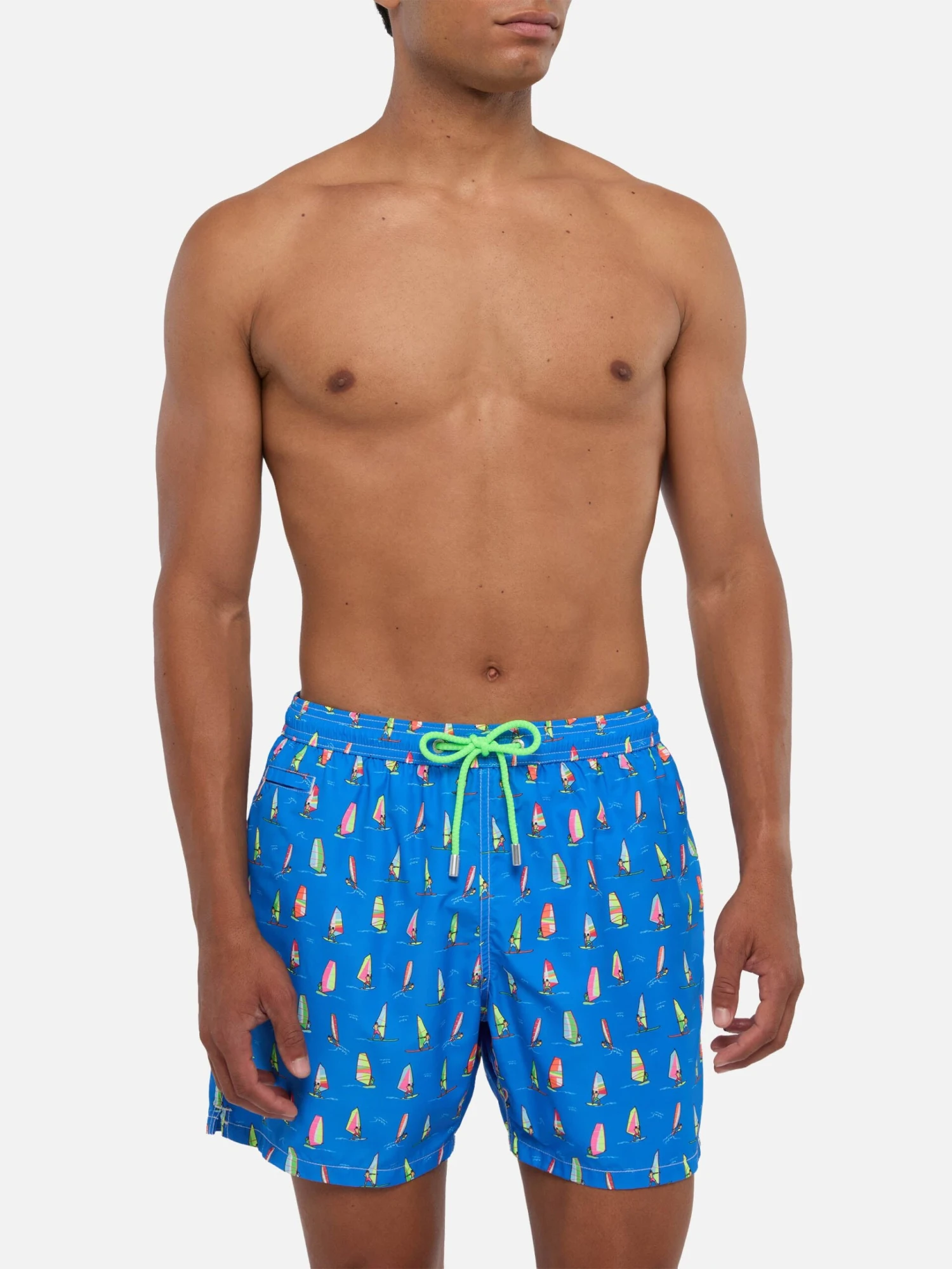 MC2 Saint Barth Man Light Fabric Swim Shorts With Windsurf Print 5 MC2 Saint Barth Man Light Fabric Swim Shorts With Windsurf Print - Image 3