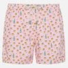 MC2 Saint Barth Lightweight Fabric Swim Shorts Lighting With Caviar And Bollicine Print 1 MC2 Saint Barth Lightweight Fabric Swim Shorts Lighting With Caviar And Bollicine Print -MC2 Saint Barth Store UID LIG000305301H MAN SWIMSHORT PINK COCKTAIL 0 5