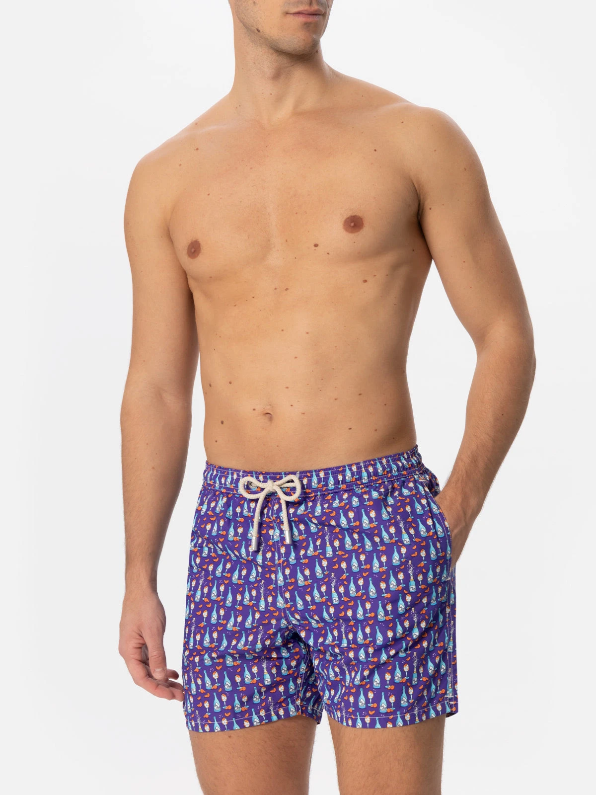 MC2 Saint Barth Light Fabric Swim Shorts With Spritz Print 5 MC2 Saint Barth Light Fabric Swim Shorts With Spritz Print - Image 3