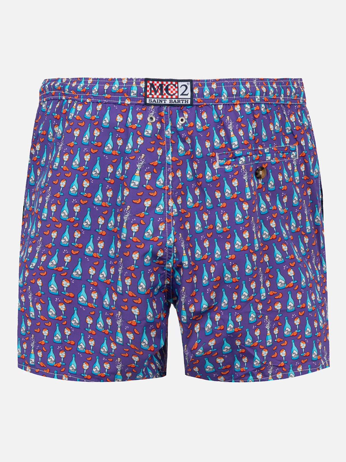MC2 Saint Barth Light Fabric Swim Shorts With Spritz Print 4 MC2 Saint Barth Light Fabric Swim Shorts With Spritz Print - Image 2