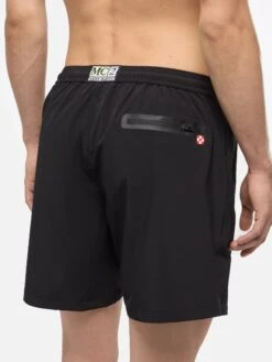 MC2 Saint Barth Black Zipped Swim Shorts Lighting Submarine -MC2 Saint Barth Store UID LIG000500 MAN SWIMSHORT BLACKMC2MC2 MC2 4
