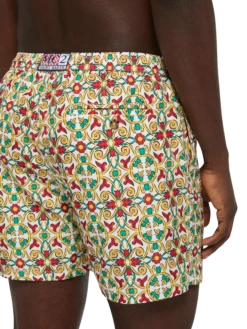 MC2 Saint Barth Lightweight Fabric Swim-shorts Lighting 70 With Majolica Print 13 MC2 Saint Barth Lightweight Fabric Swim-shorts Lighting 70 With Majolica Print -MC2 Saint Barth Store UID LIG001301833H MAN SWIMSHORT WHITE MAJOLICA 0 20250507110008 4