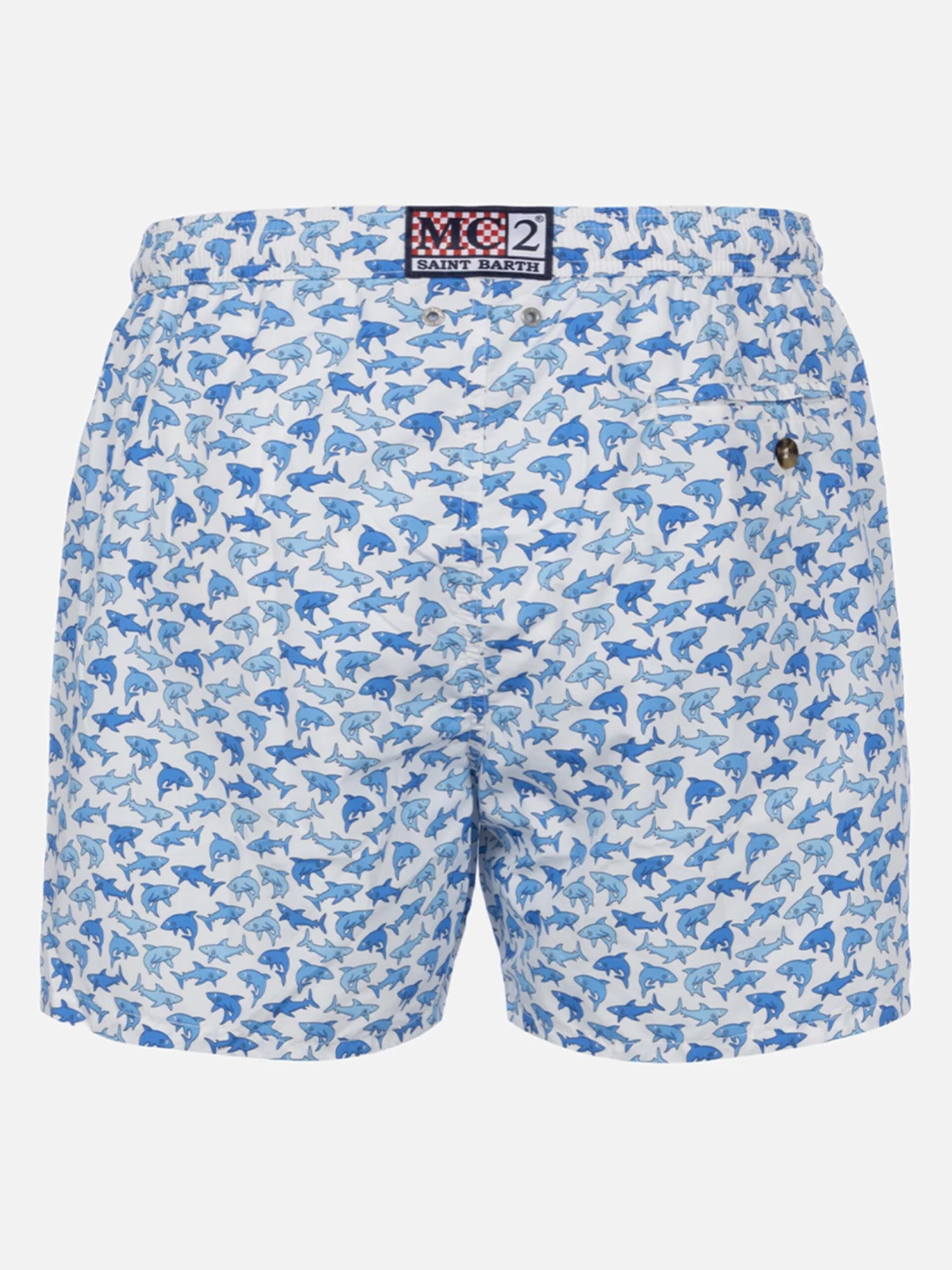 MC2 Saint Barth Lightweight Fabric Swim-shorts Lighting 70 With Shark Print 4 MC2 Saint Barth Lightweight Fabric Swim-shorts Lighting 70 With Shark Print - Image 2
