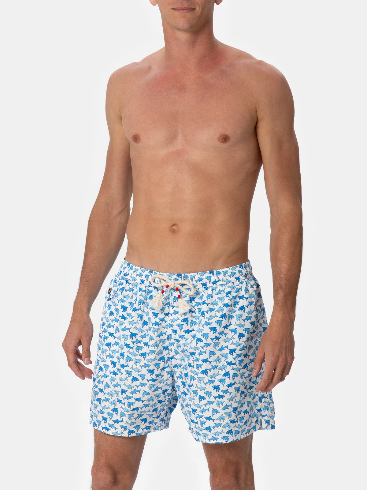 MC2 Saint Barth Lightweight Fabric Swim-shorts Lighting 70 With Shark Print 6 MC2 Saint Barth Lightweight Fabric Swim-shorts Lighting 70 With Shark Print - Image 4