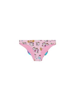 Alternative view of MC2 Saint Barth Girl Swim Briefs With Unicorn Print