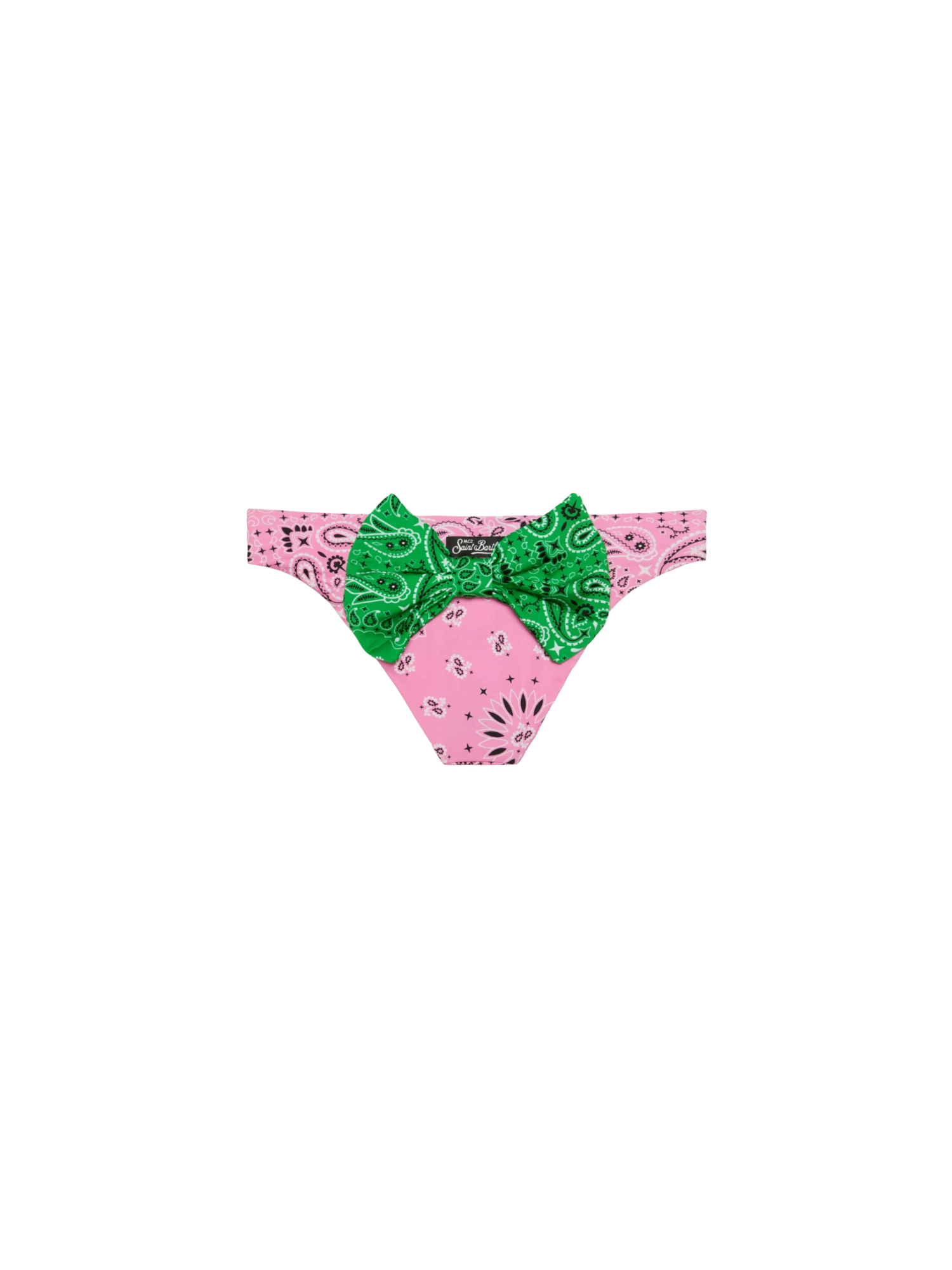 MC2 Saint Barth Girl Swim Briefs With Bandanna Print 3 MC2 Saint Barth Girl Swim Briefs With Bandanna Print