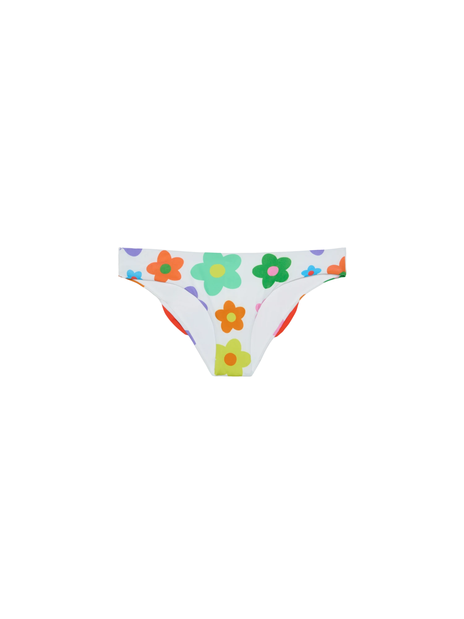 MC2 Saint Barth Girl Swim Briefs With Flower Print 4 MC2 Saint Barth Girl Swim Briefs With Flower Print - Image 2