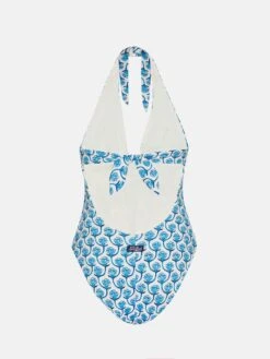 MC2 Saint Barth Marylin One-piece Swimsuit With Floral Print 9 MC2 Saint Barth Marylin One-piece Swimsuit With Floral Print -MC2 Saint Barth Store UID MARN00100153H WOMAN ONE PIECE WHITE 0 0 20250320133500 5