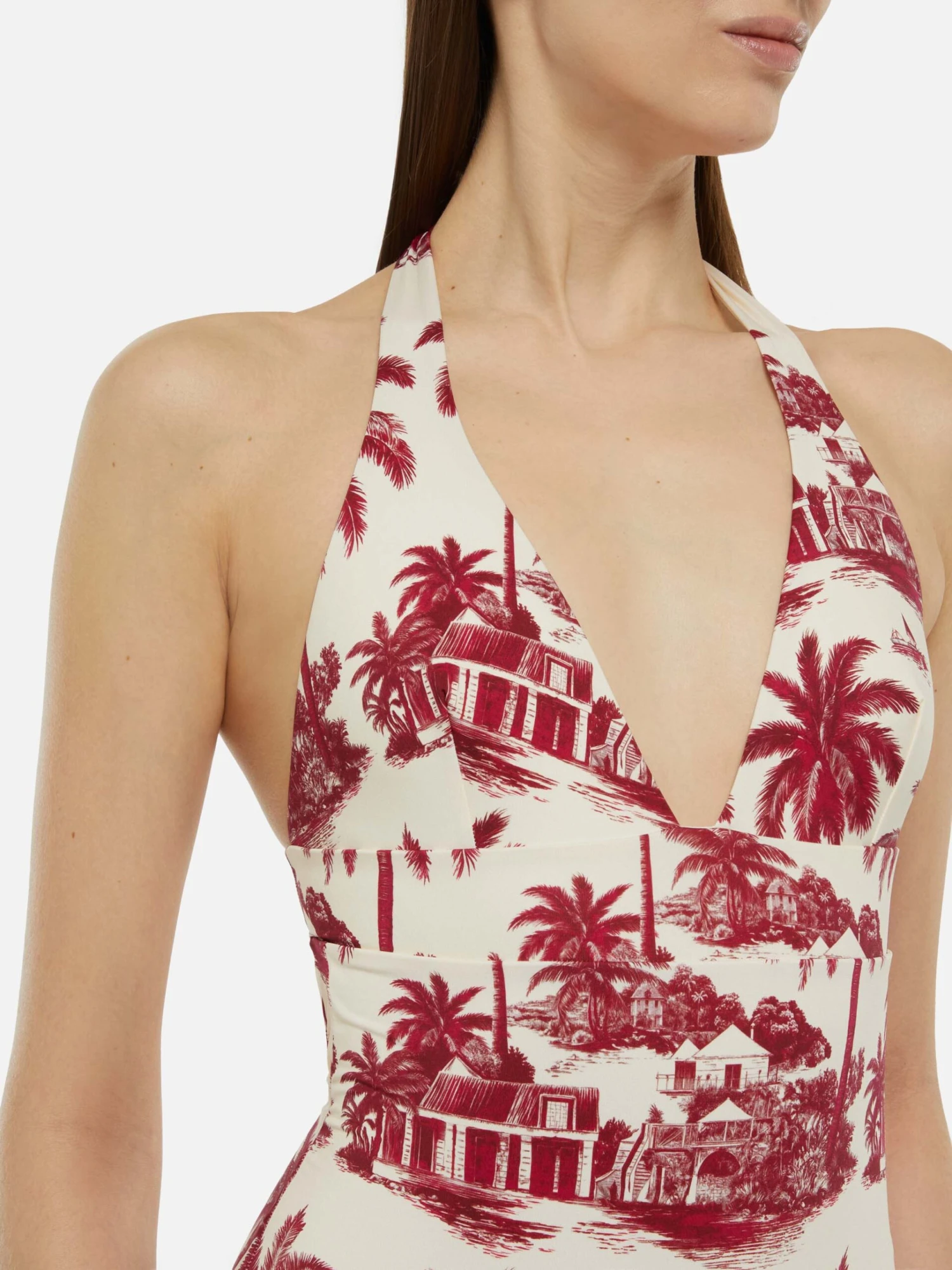 MC2 Saint Barth Marylin One-piece Swimsuit With Toile De Jouy Print | AI CO-CREATED DESIGN BY RICKDICK - POWERED BY RED-EYE 6 MC2 Saint Barth Marylin One-piece Swimsuit With Toile De Jouy Print | AI CO-CREATED DESIGN BY RICKDICK - POWERED BY RED-EYE - Image 4