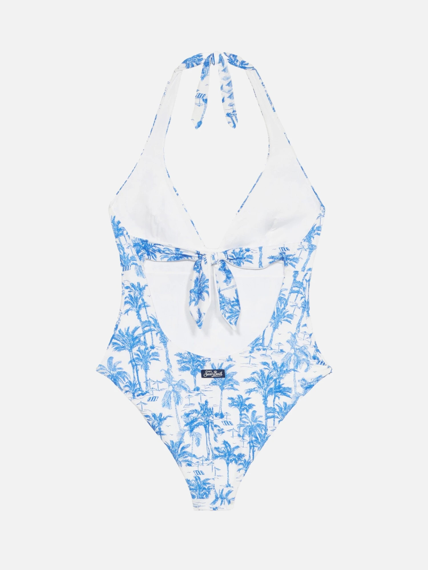 MC2 Saint Barth Marylin One-piece Swimsuit With Toile De Jouy Print 5 MC2 Saint Barth Marylin One-piece Swimsuit With Toile De Jouy Print - Image 3