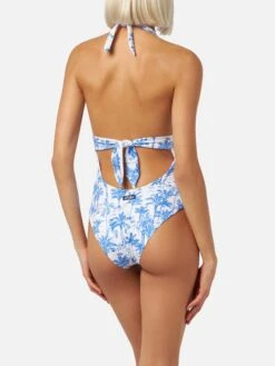 MC2 Saint Barth Marylin One-piece Swimsuit With Toile De Jouy Print 10 MC2 Saint Barth Marylin One-piece Swimsuit With Toile De Jouy Print -MC2 Saint Barth Store UID MARN00102774H ONEPIECE WHITE 2