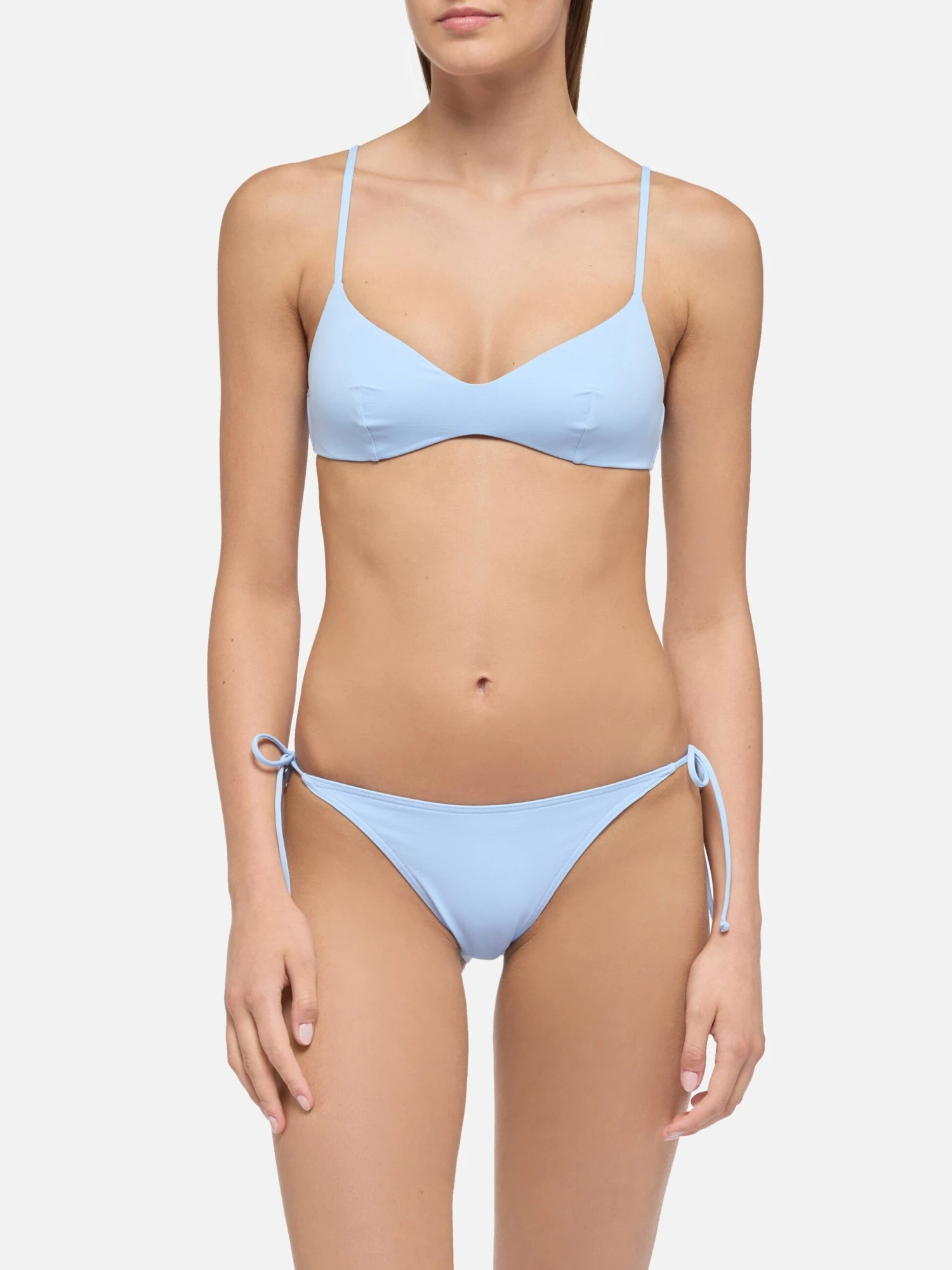 MC2 Saint Barth Virgo Light Blue Classic Swim Briefs- May Light Blue Scoop Bralette Top 4 MC2 Saint Barth Virgo Light Blue Classic Swim Briefs- May Light Blue Scoop Bralette Top - Image 2
