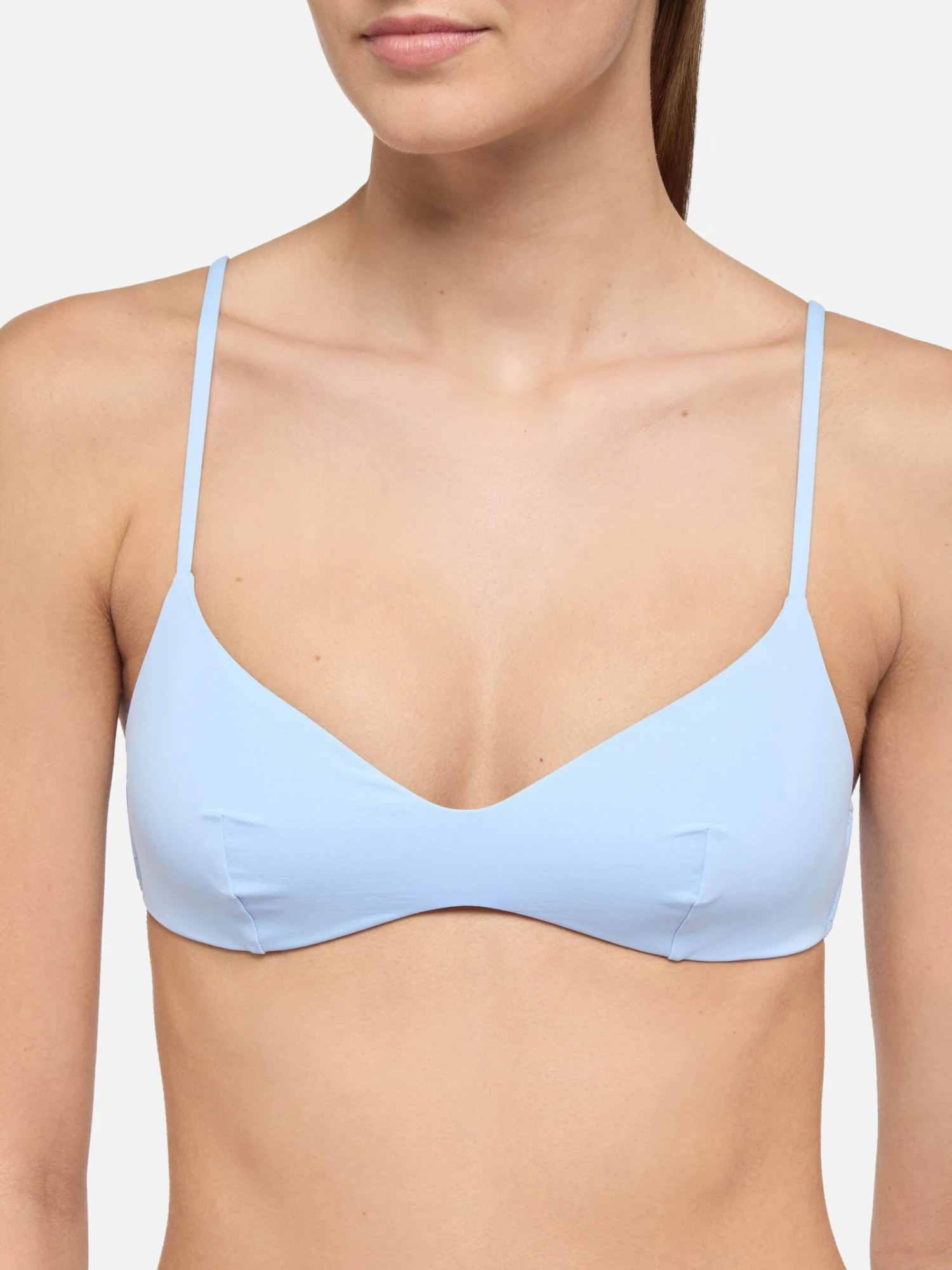 MC2 Saint Barth Virgo Light Blue Classic Swim Briefs- May Light Blue Scoop Bralette Top 6 MC2 Saint Barth Virgo Light Blue Classic Swim Briefs- May Light Blue Scoop Bralette Top - Image 4
