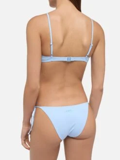 MC2 Saint Barth Virgo Light Blue Classic Swim Briefs- May Light Blue Scoop Bralette Top 9 MC2 Saint Barth Virgo Light Blue Classic Swim Briefs- May Light Blue Scoop Bralette Top -MC2 Saint Barth Store UID MAY000100099H WOMAN TOPBIKINI SKY PLAIN.COLOR MC2 3