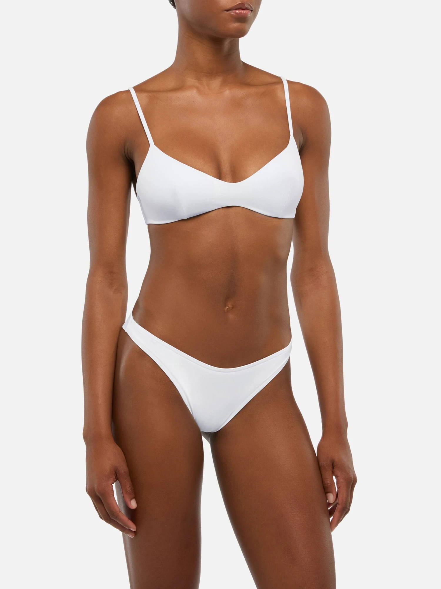 MC2 Saint Barth Scoop Bralette Bikini May Naomi In White With Cheeky Swim Briefs 4 MC2 Saint Barth Scoop Bralette Bikini May Naomi In White With Cheeky Swim Briefs - Image 2