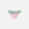 MC2 Saint Barth Melly Ruffled Swim Briefs With Betsy Patch Print | MADE WITH LIBERTY FABRIC 2 MC2 Saint Barth Melly Ruffled Swim Briefs With Betsy Patch Print | MADE WITH LIBERTY FABRIC -MC2 Saint Barth Store UID MELL00104000H GIRL BOTTOM GREEN FLOWERS LIBERTY 20250516141707 01