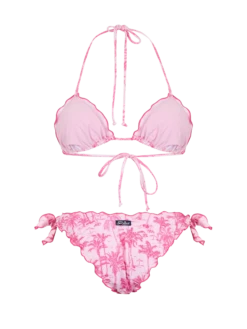 MC2 Saint Barth Woman Toile De Jouy Classic Triangle Bikini Sagittarius Moon 10 MC2 Saint Barth Woman Toile De Jouy Classic Triangle Bikini Sagittarius Moon -MC2 Saint Barth Store UID MOO000100681F WOMAN BOTTOM PINK 5
