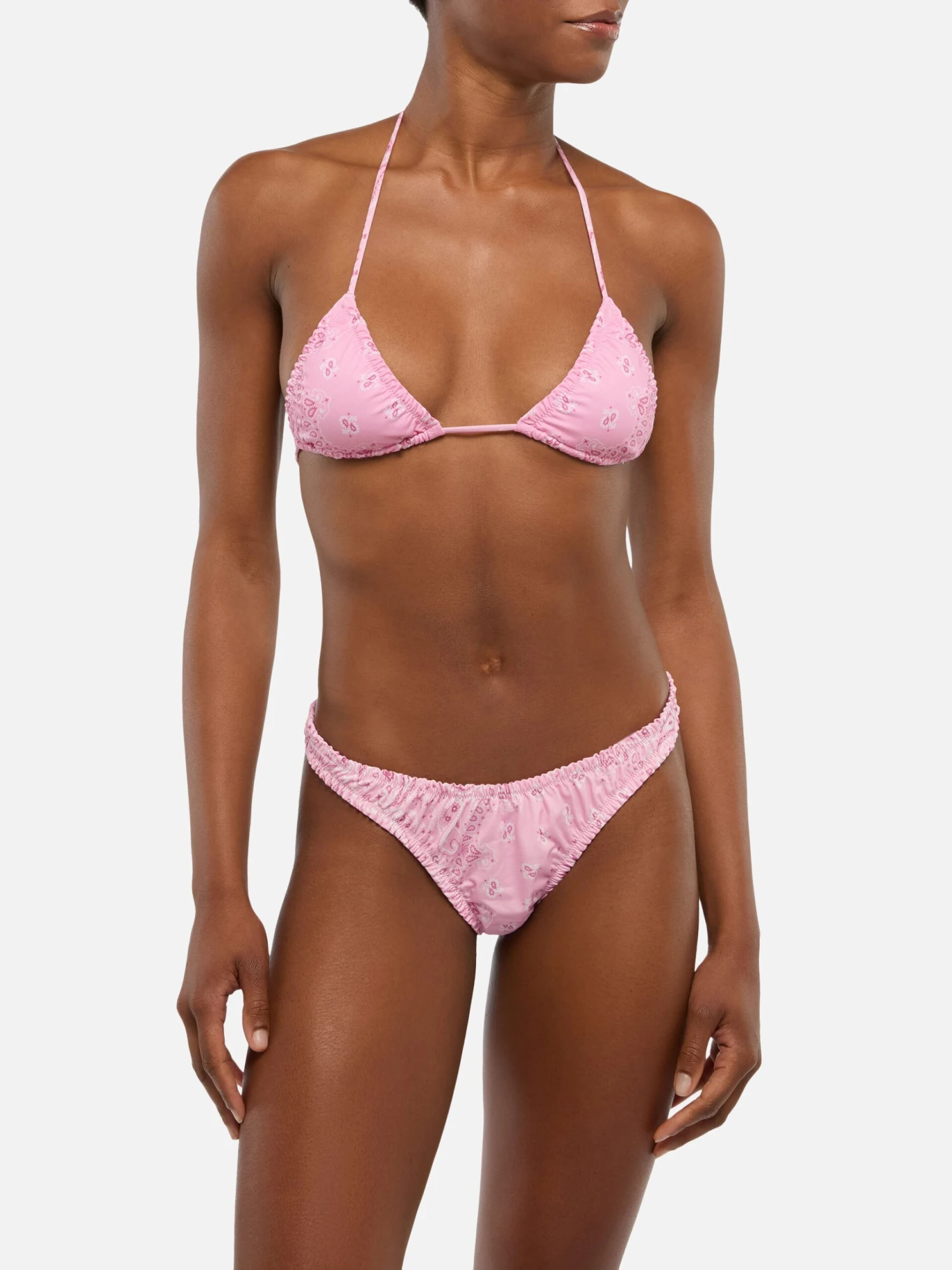 MC2 Saint Barth Nalu Cheekiest Swim Briefs With Bandanna Print - Nilly Classic Triangle Top With Bandanna Print 4 MC2 Saint Barth Nalu Cheekiest Swim Briefs With Bandanna Print - Nilly Classic Triangle Top With Bandanna Print - Image 2