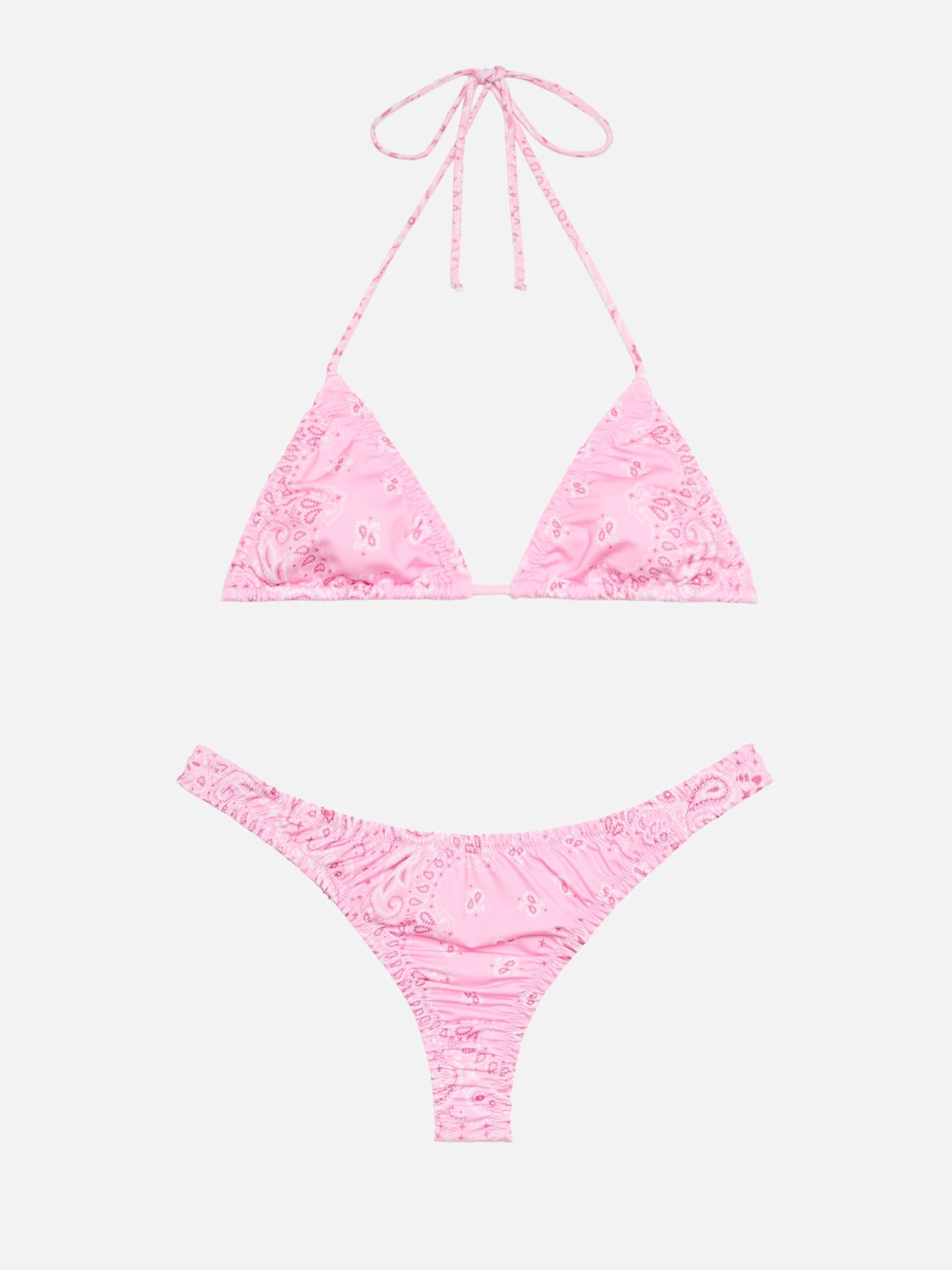 MC2 Saint Barth Nalu Cheekiest Swim Briefs With Bandanna Print - Nilly Classic Triangle Top With Bandanna Print 3 MC2 Saint Barth Nalu Cheekiest Swim Briefs With Bandanna Print - Nilly Classic Triangle Top With Bandanna Print