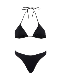 MC2 Saint Barth Triangle Bikini Leah Naomi In Black