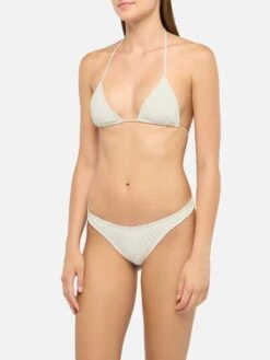 Alternative view of MC2 Saint Barth Triangle Bikini Nilly Nalu In Cream