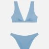 MC2 Saint Barth Reanna Heatsealed Swim Briefs - Ofelia Heatsealed Scooped Bralette Top -MC2 Saint Barth Store UID OFE00101062H WOMAN TOPBIKINI SKY PLAINCOLOR MC2 4