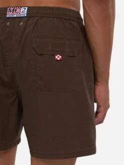 MC2 Saint Barth Vintage Brown Mid-length Swim Shorts Patmos Used 13 MC2 Saint Barth Vintage Brown Mid-length Swim Shorts Patmos Used -MC2 Saint Barth Store UID PATM00301285H MAN SWIMSHORT BROWN PLAIN.COLOR MC2 4