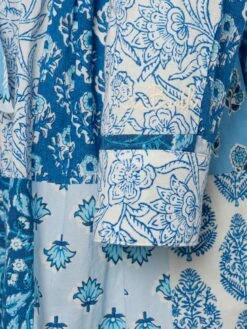 MC2 Saint Barth Philipa Jr Long Shirt Dress With Flower Patch Print 9 MC2 Saint Barth Philipa Jr Long Shirt Dress With Flower Patch Print -MC2 Saint Barth Store UID PIH000100380H GIRL DRESS BLUE BOHO 04