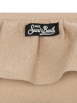 MC2 Saint Barth Rey One-shoulder Lurex Ruffled Bikini 8 MC2 Saint Barth Rey One-shoulder Lurex Ruffled Bikini -MC2 Saint Barth Store UID REY000101163H GIRL BIKINI WHITE PLAINCOLOR 20250407083500 03