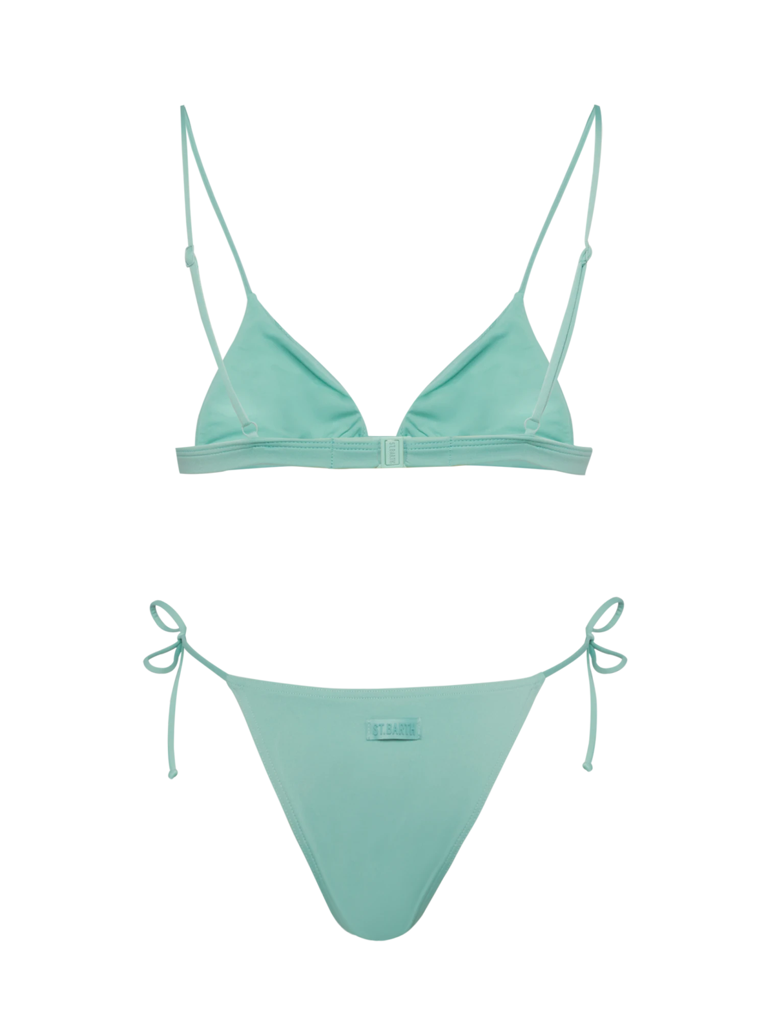 MC2 Saint Barth Rylie Marielle Sage Green Bikini With Triangle Top And Cheeky Swim Briefs 5 MC2 Saint Barth Rylie Marielle Sage Green Bikini With Triangle Top And Cheeky Swim Briefs - Image 3