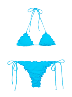 MC2 Saint Barth Classic Traingle Bikini Sagittarius Miami With Starfish Embossed Pattern