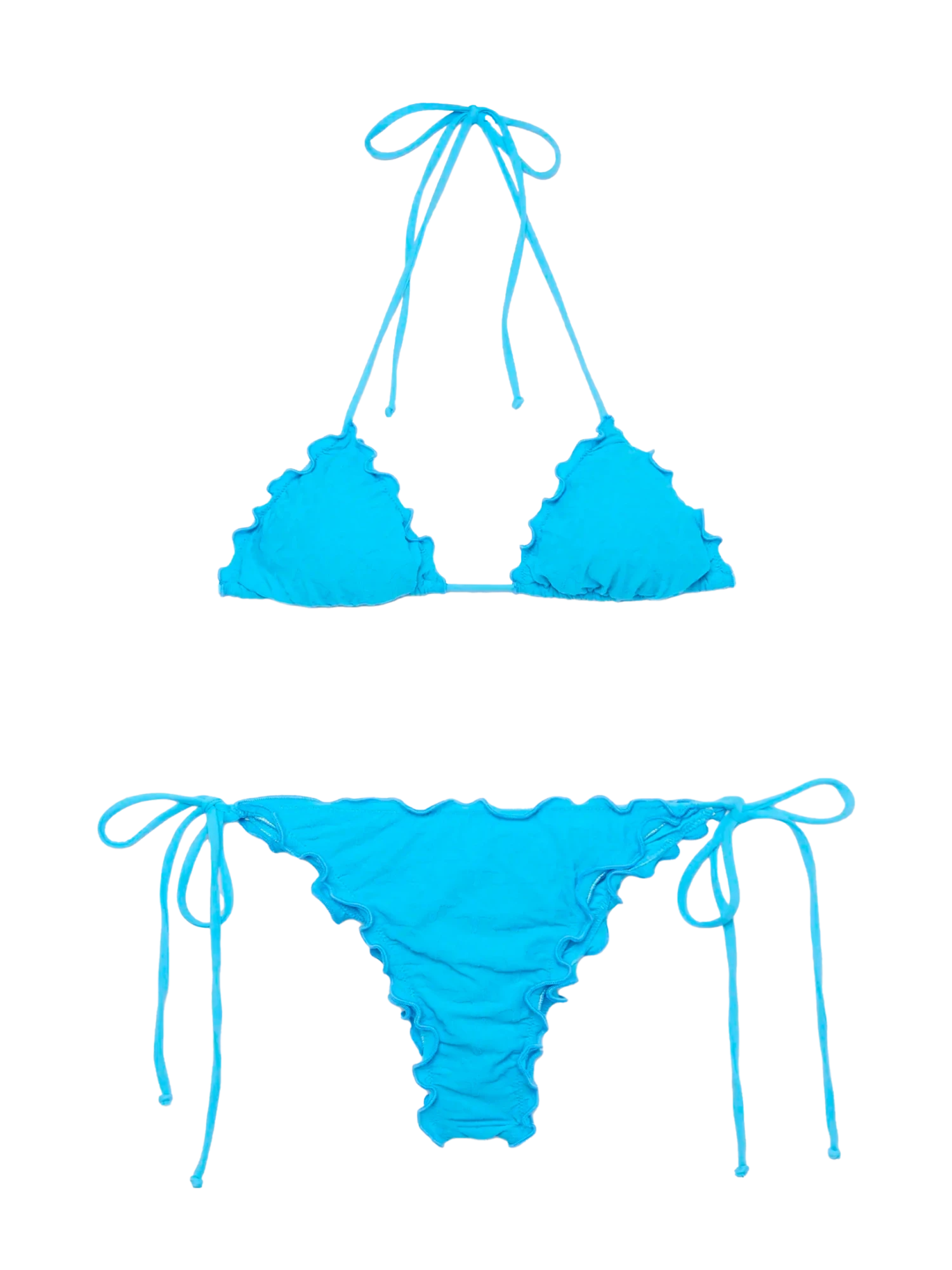 MC2 Saint Barth Classic Traingle Bikini Sagittarius Miami With Starfish Embossed Pattern 3 MC2 Saint Barth Classic Traingle Bikini Sagittarius Miami With Starfish Embossed Pattern
